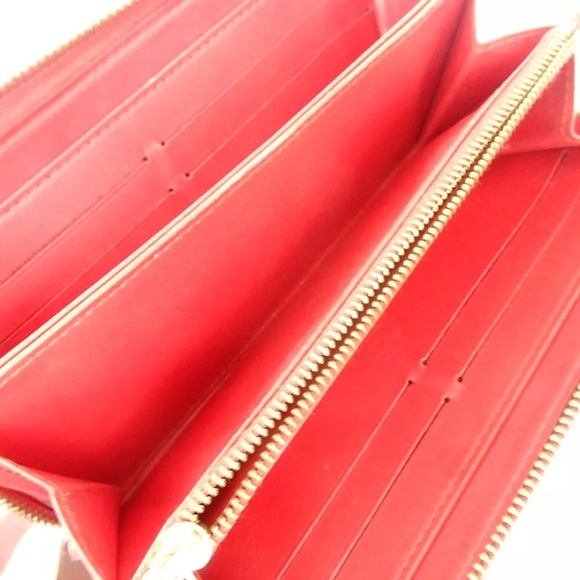 Authentic LOUIS VUITTON M91981 Vernis Zippy wallet purse leather[Used] - Picture 9 of 14